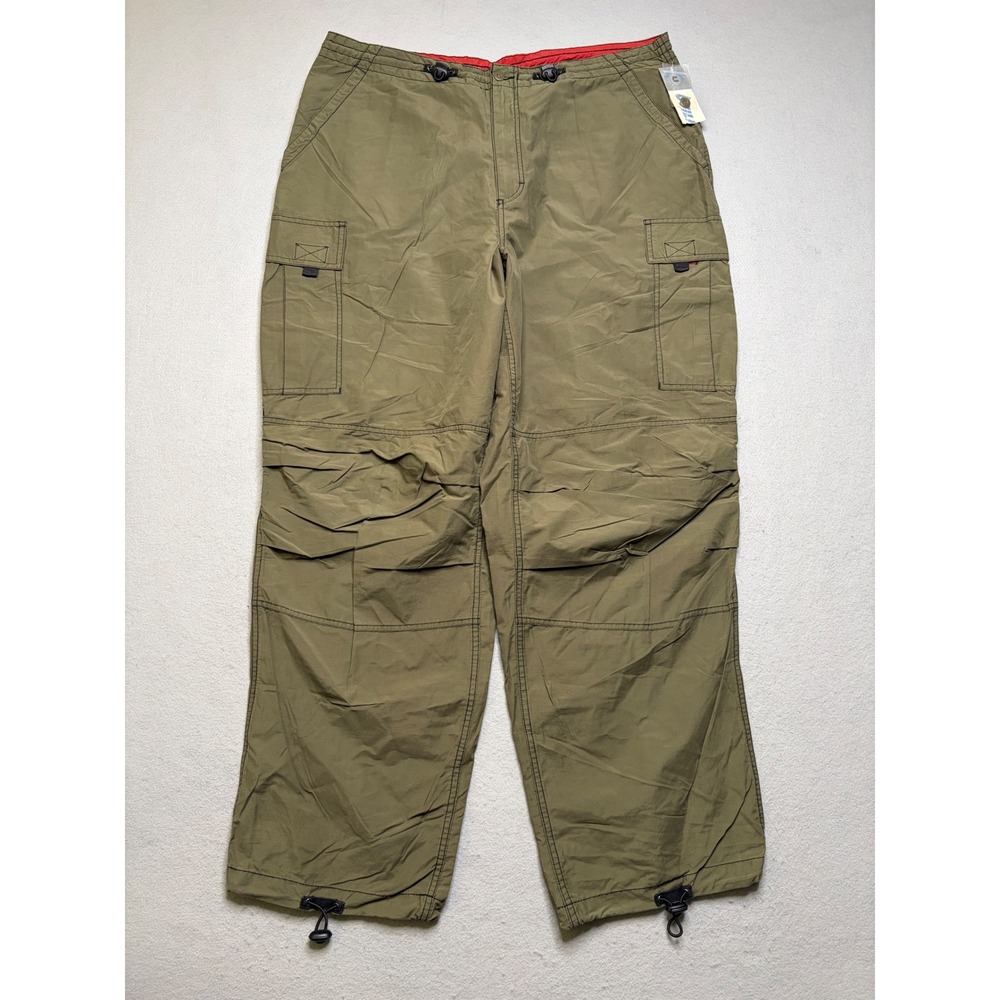 Utility Cargo Pants Mens 38 Olive Green Vintage NWT Gorpcore Tactical GJ307TT
